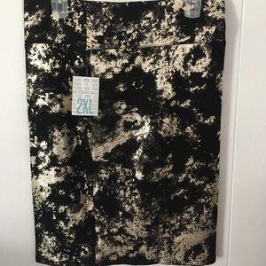 LulaRoe 2X Cassie Skirt NWT